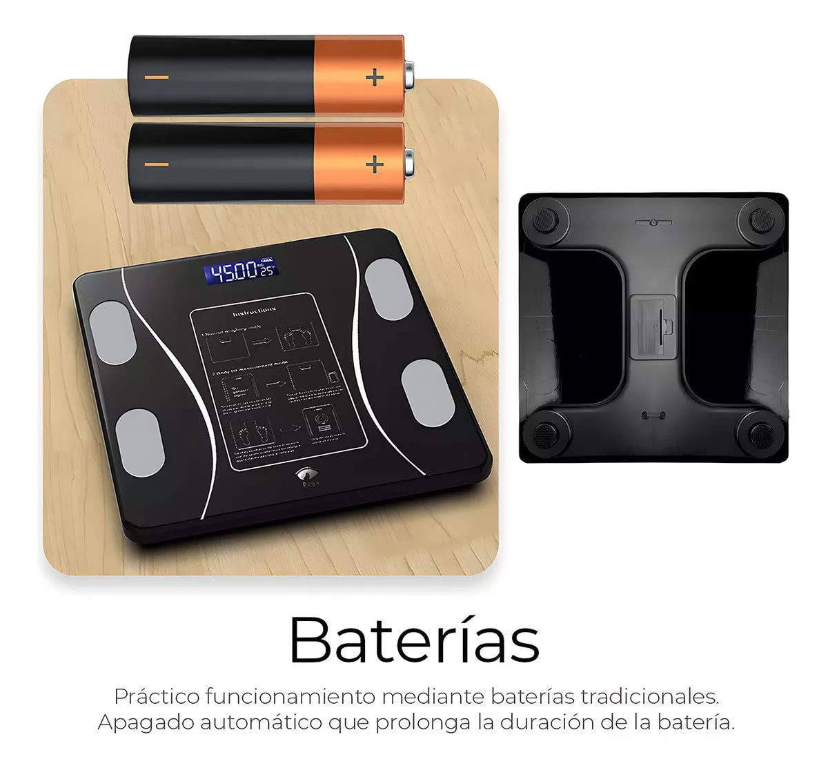 BASCULA Digital Bluetooth con App