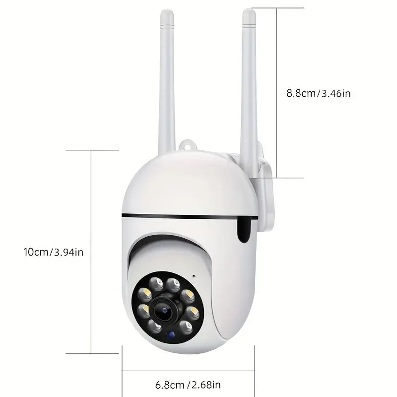 Cámara de seguridad inalámbrica panorámica de 360 grados