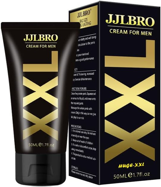 Gel XXL para hombres, crema para mayor grosor, tamaño y resistencia (2 Botes)