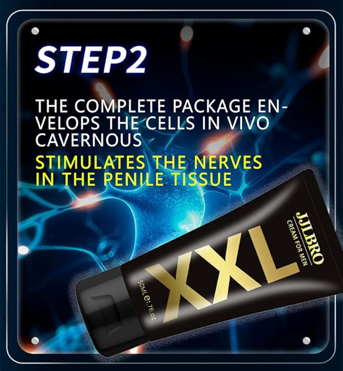 Gel XXL para hombres, crema para mayor grosor, tamaño y resistencia (2 Botes)