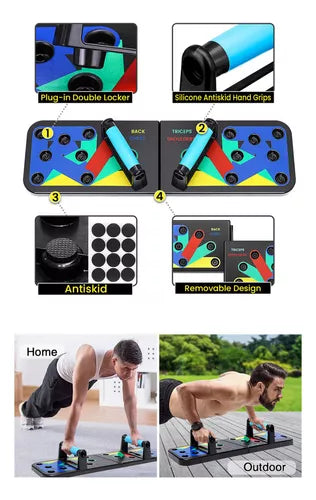 Tabla de Flexiones para Lagartijas PUSH UP