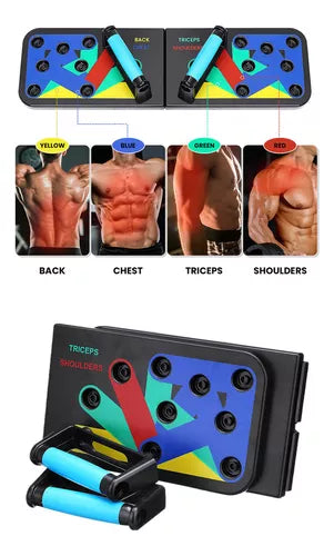 Tabla de Flexiones para Lagartijas PUSH UP