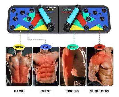 Tabla de Flexiones para Lagartijas PUSH UP